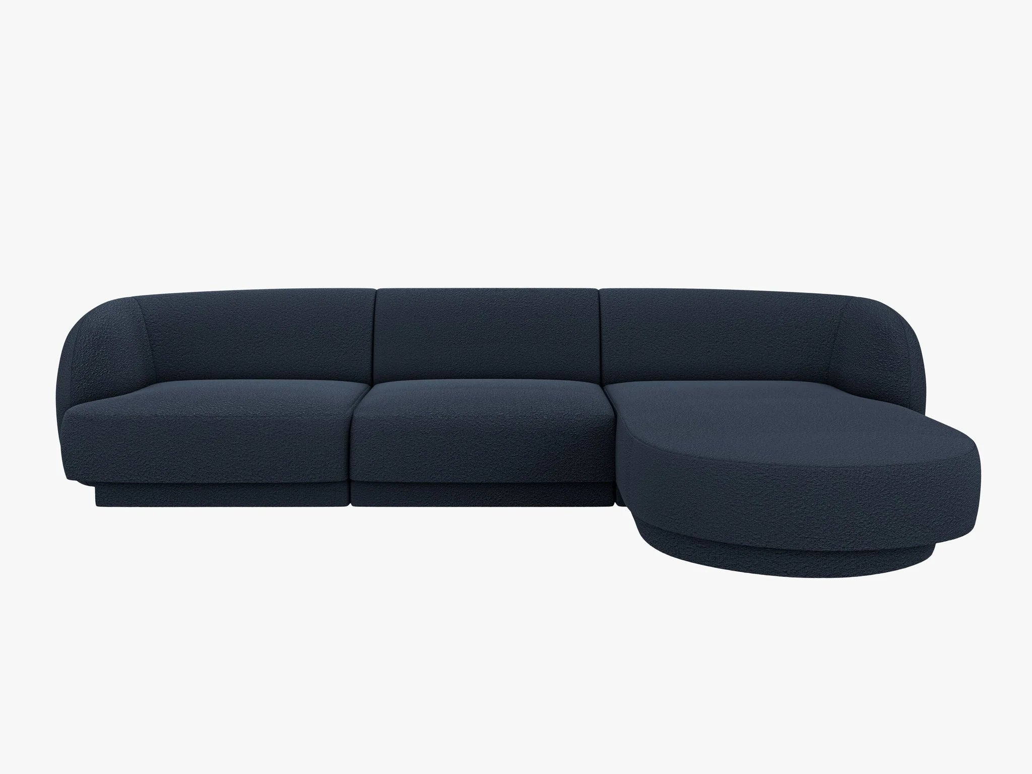 Miley modulsofa L-form bouclé