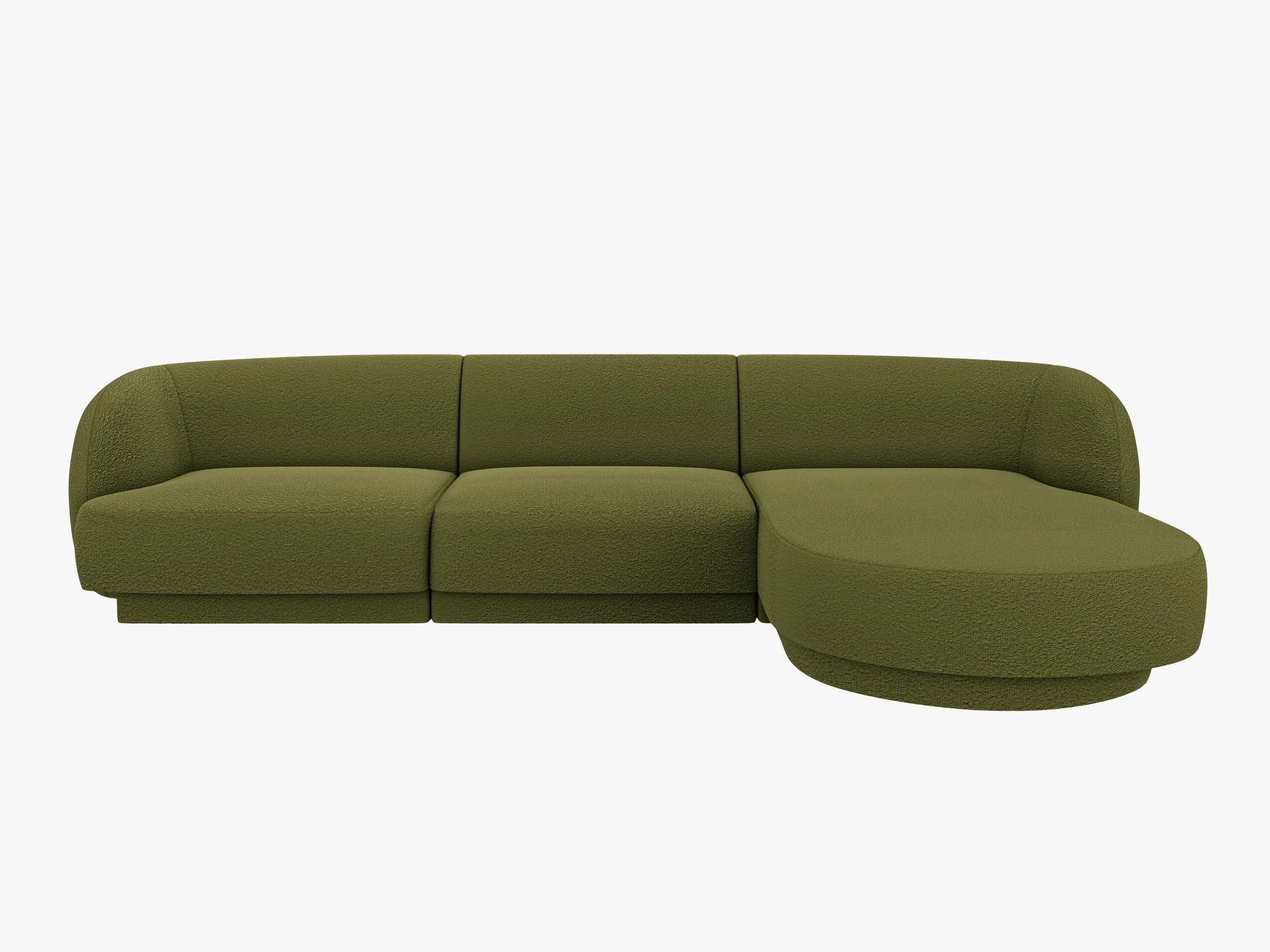 Miley modulsofa L-form bouclé