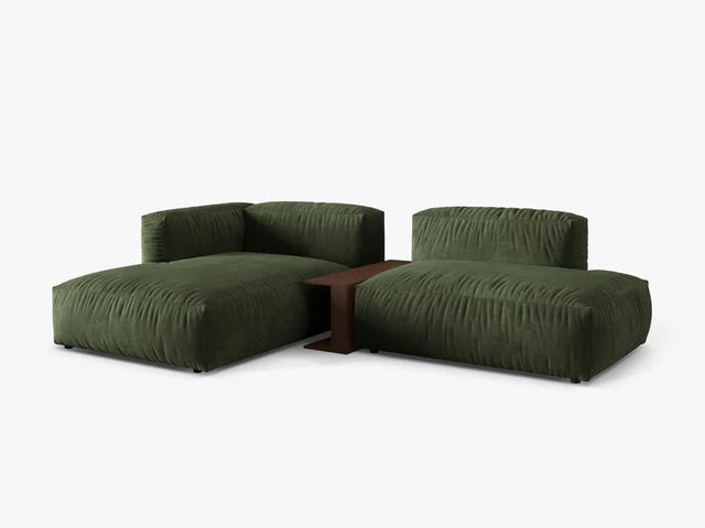 Martina modulsofa i fløyel