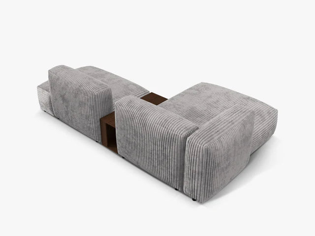 Martina modulsofa med sjeselong og integrert bord