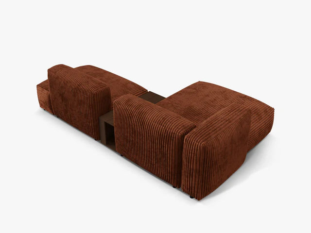 Martina modulsofa med sjeselong og integrert bord