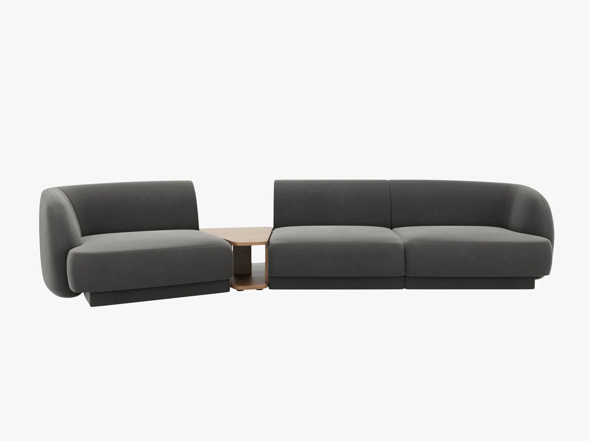 Miley modulsofa med integrert bord