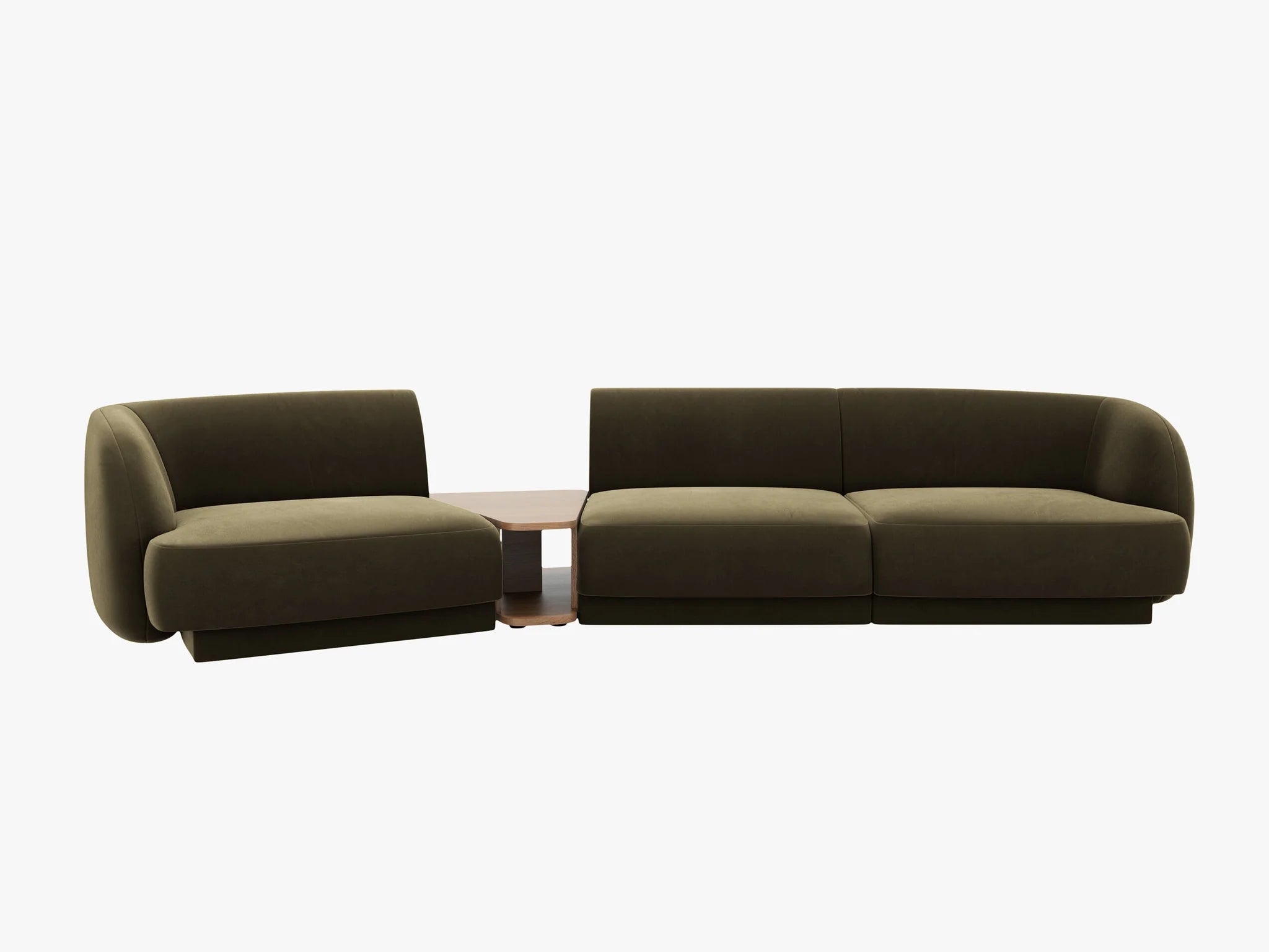 Miley modulsofa med integrert bord