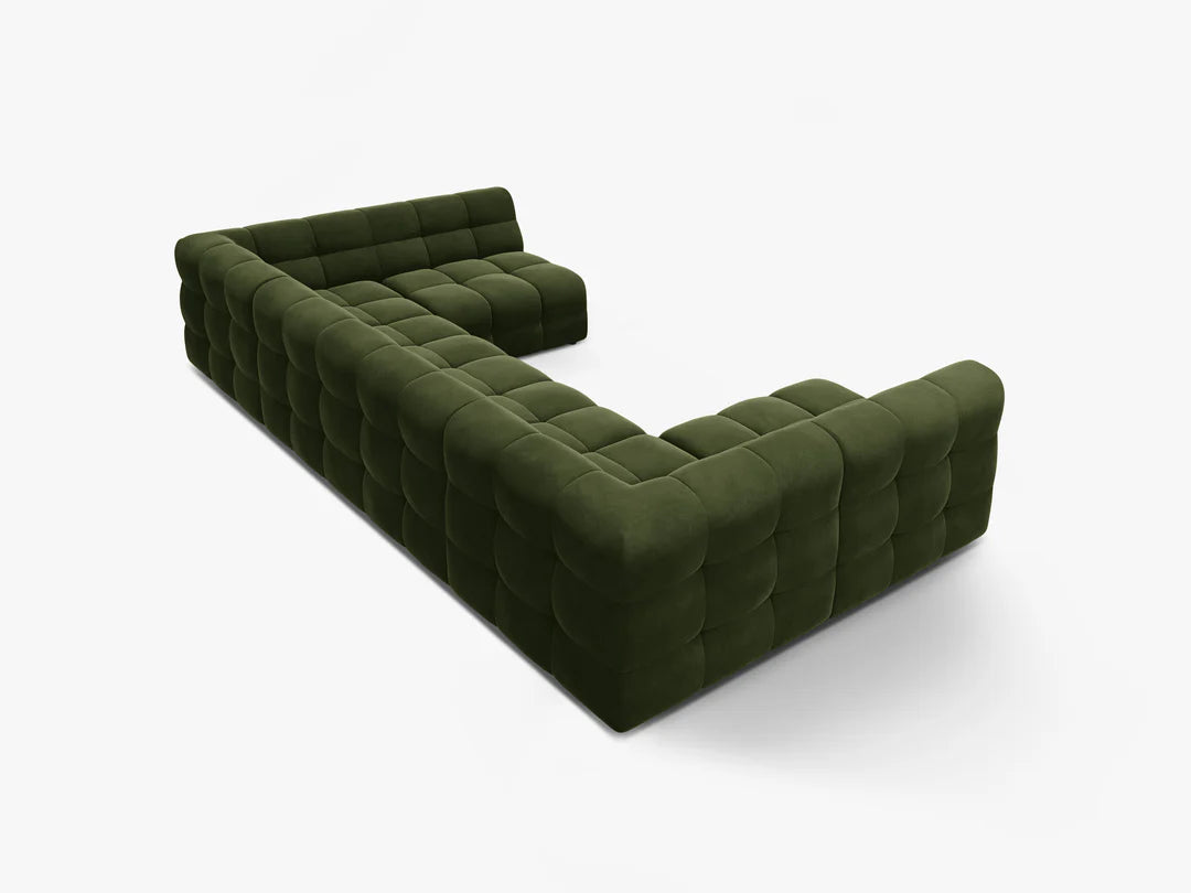 Kendal U-sofa i fløyel