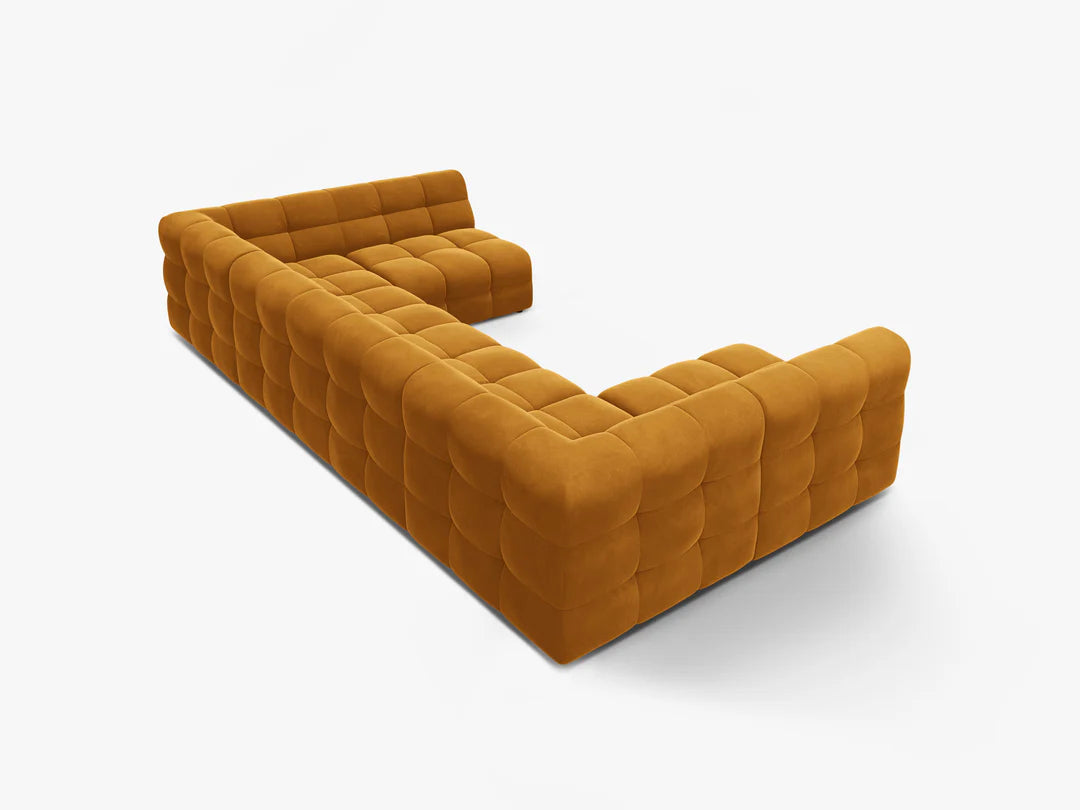 Kendal U-sofa i fløyel