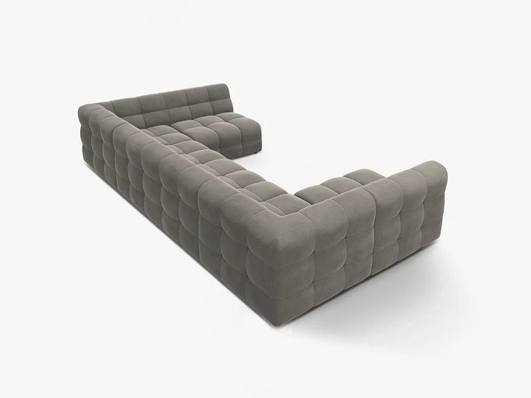 Kendal U-sofa i fløyel