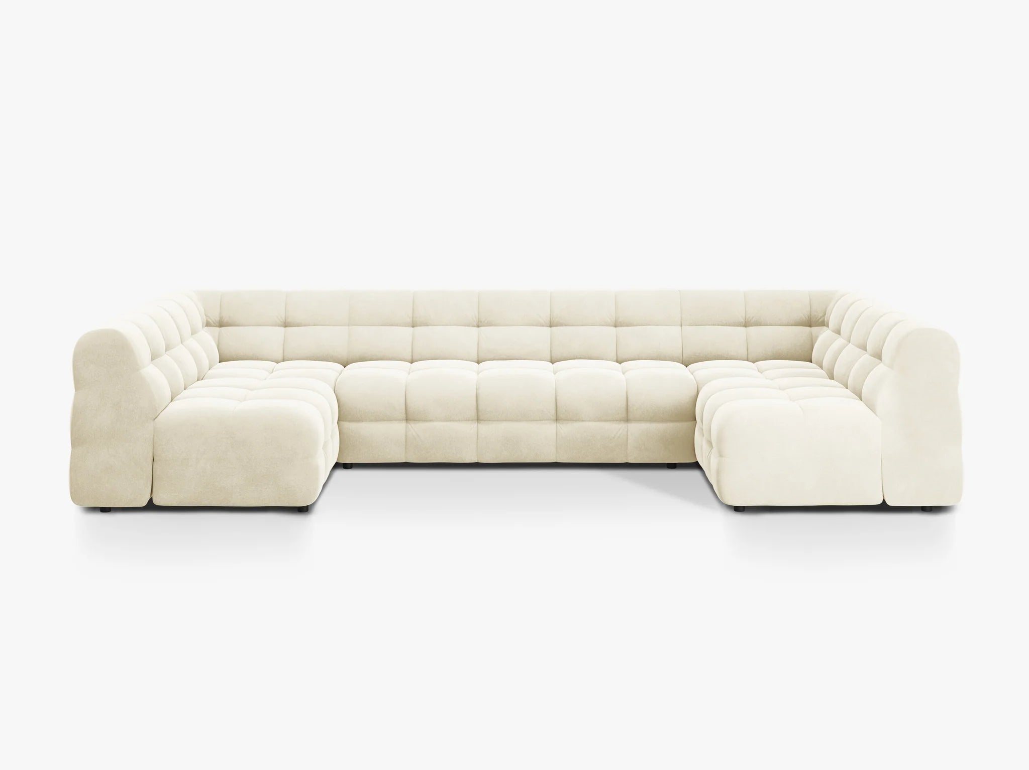 Kendal U-sofa i fløyel