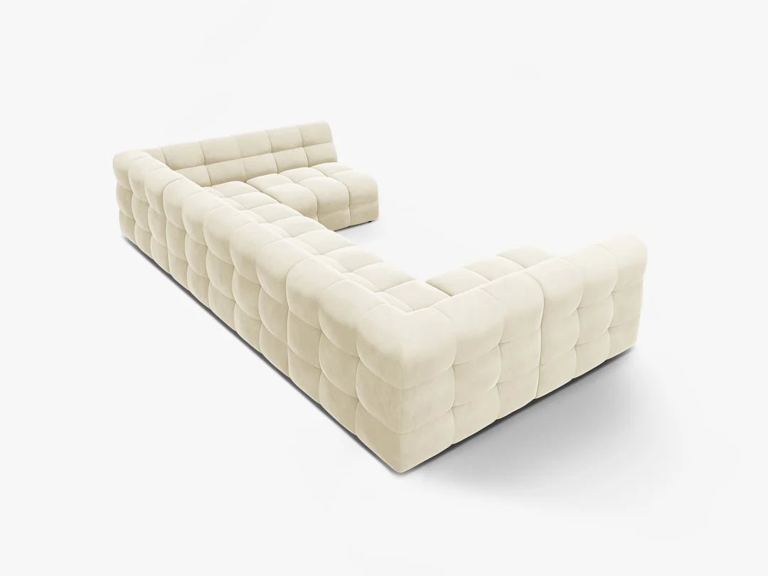 Kendal U-sofa i fløyel