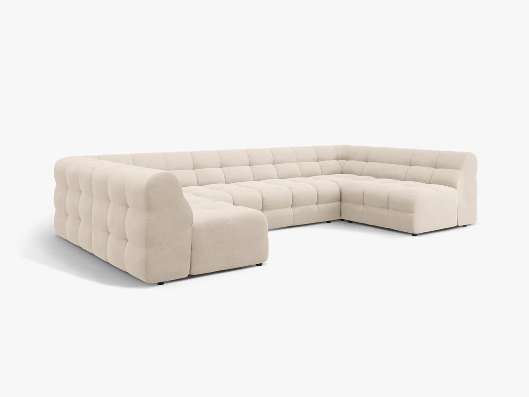 Kendal U-sofa i Strukturert stoff