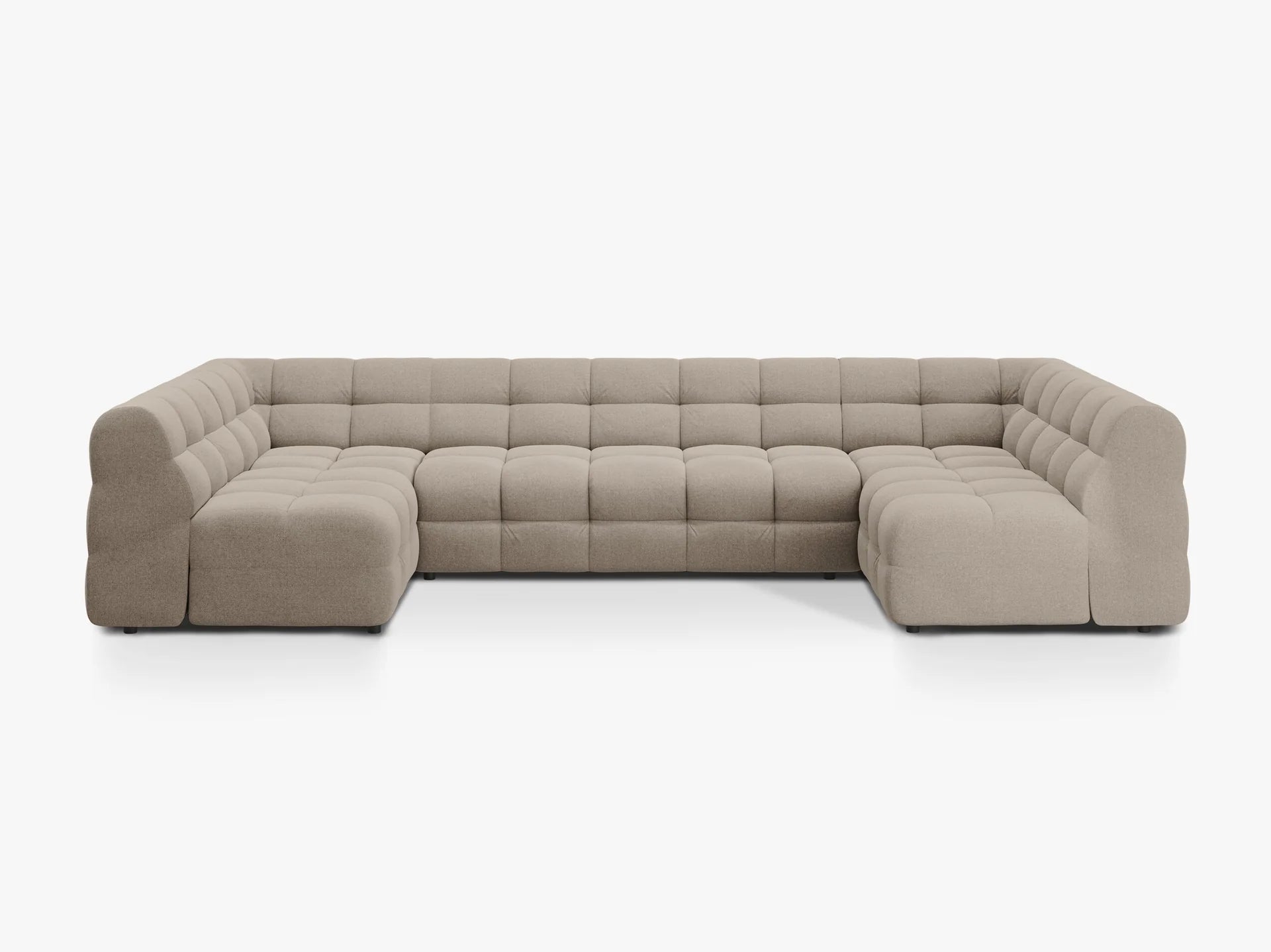 Kendal U-sofa i Strukturert stoff