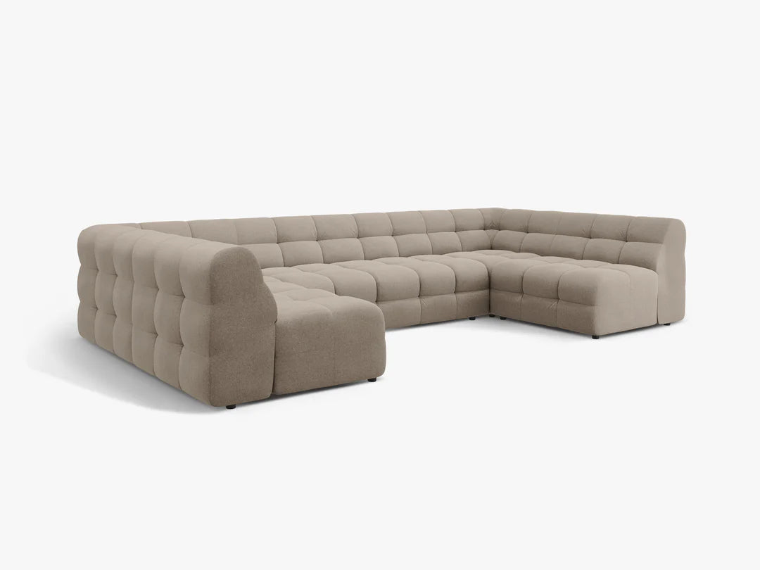 Kendal U-sofa i Strukturert stoff