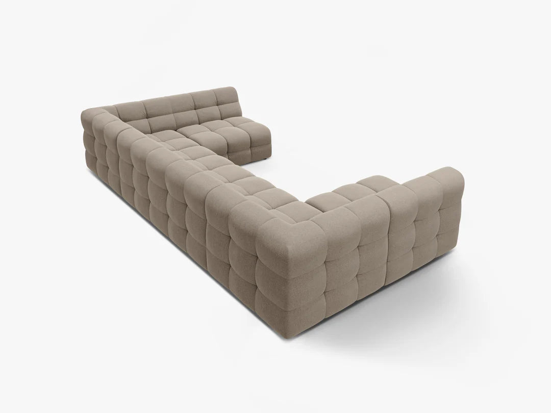 Kendal U-sofa i Strukturert stoff