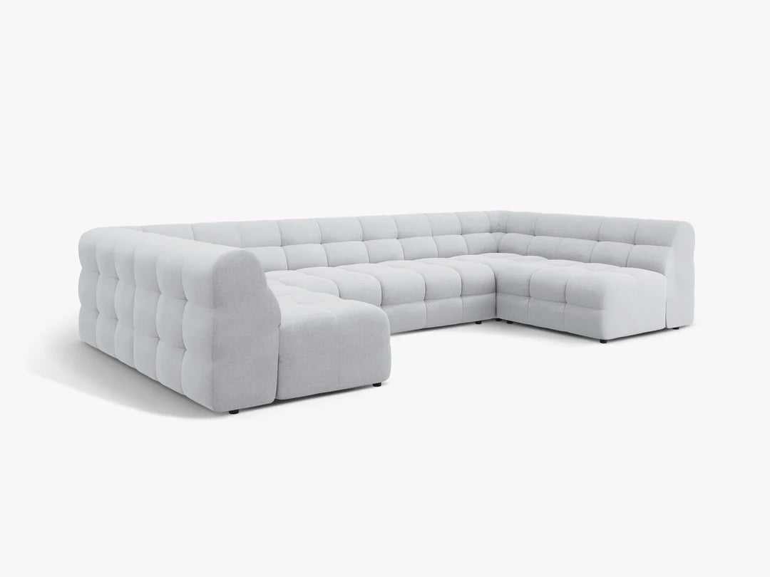 Kendal U-sofa i Strukturert stoff