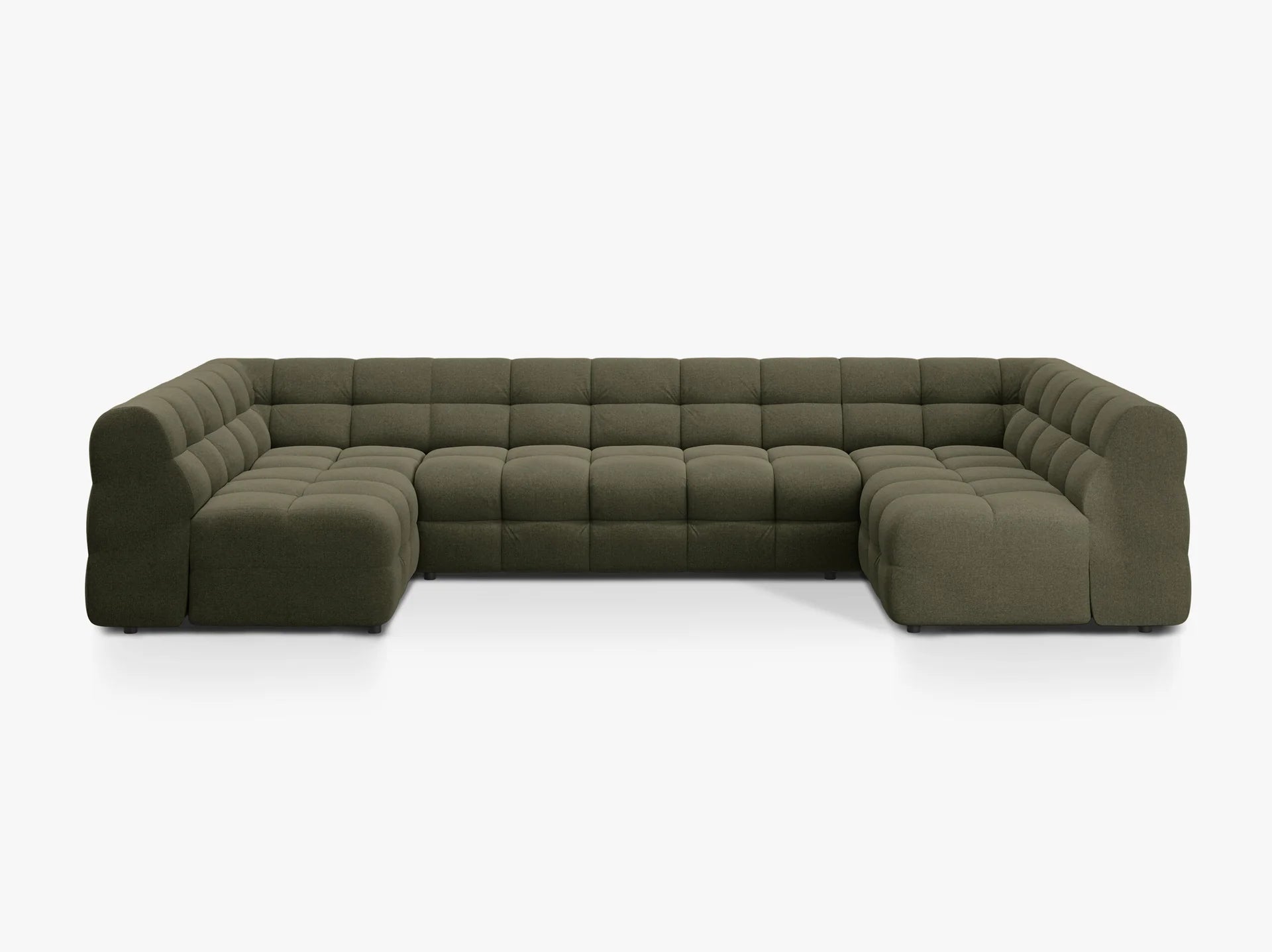 Kendal U-sofa i Strukturert stoff