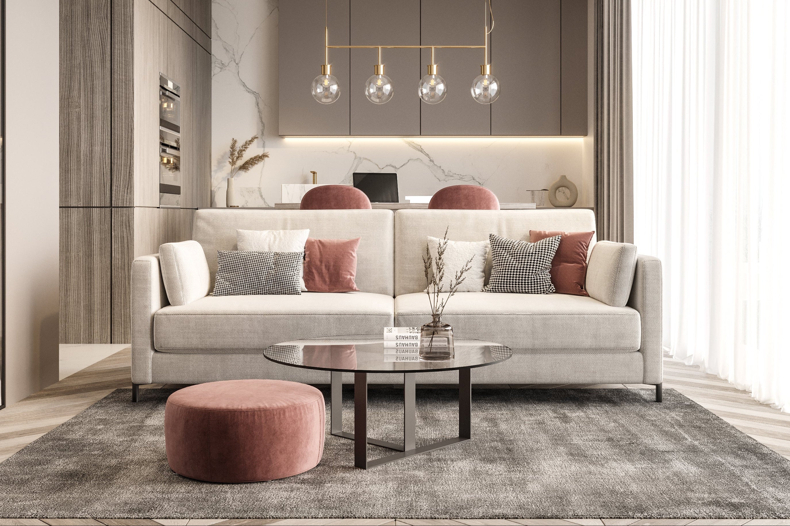 Modo 3-seter sofa med sovefunksjon