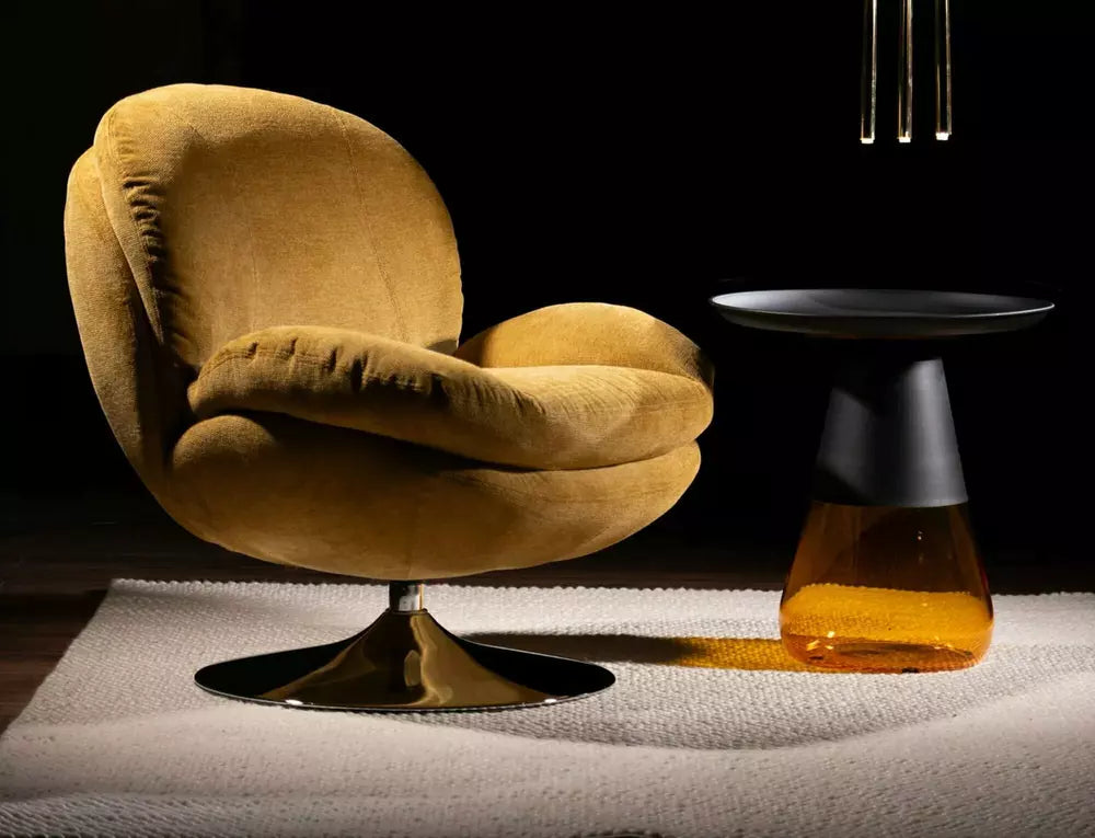 Oslo round lenestol