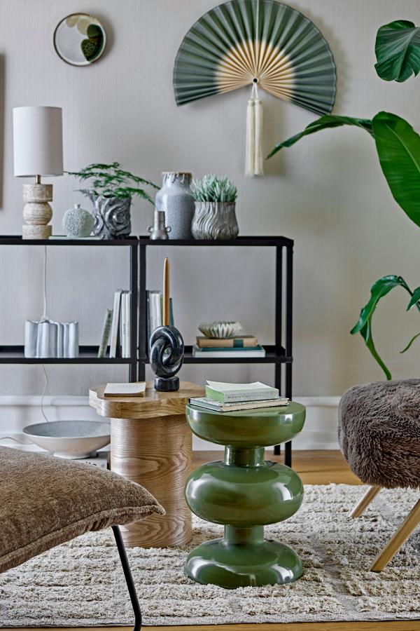 Cape Lounge Chair – Loungestol i brun bouclé fra Bloomingville