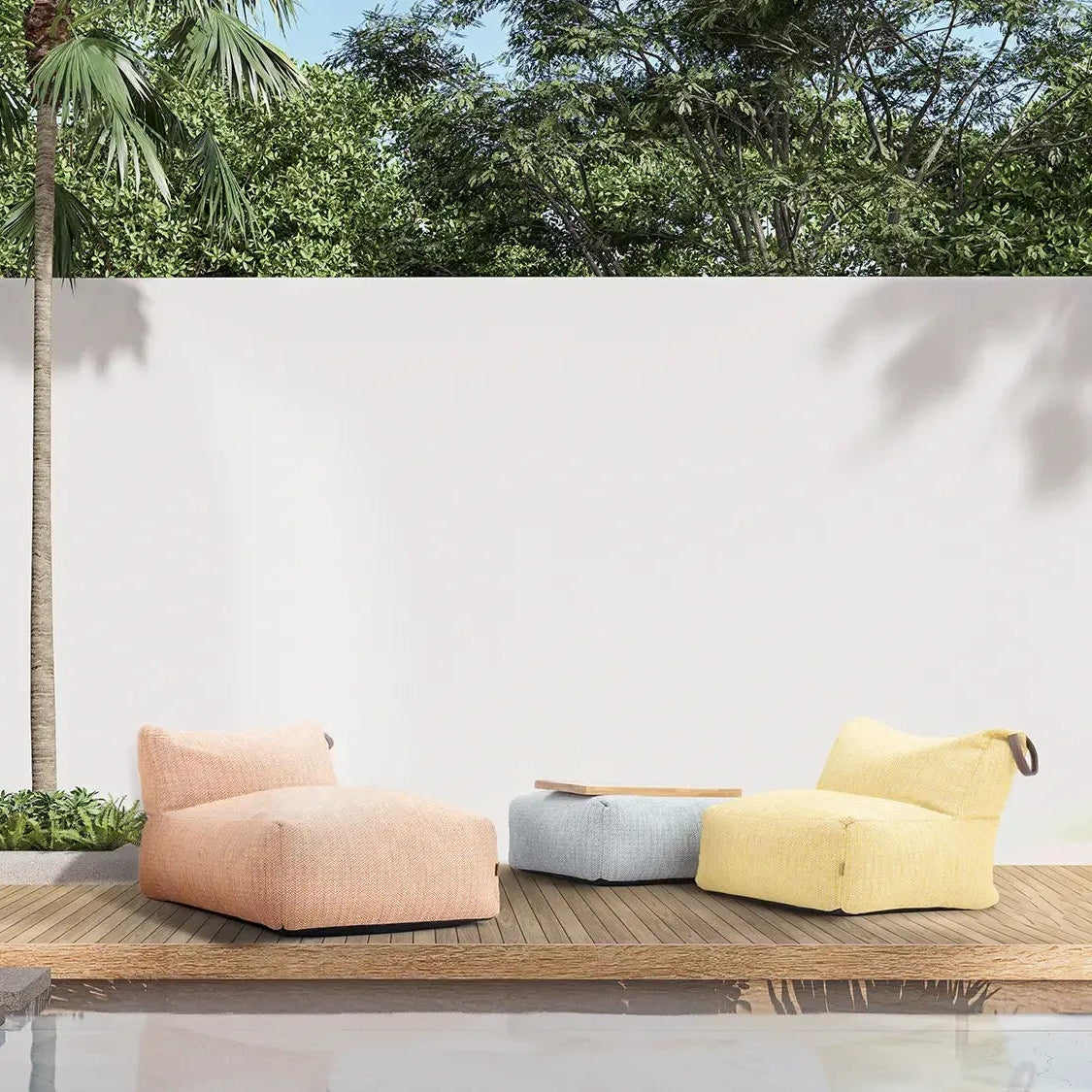 Breeze loungestol – Tenerife (sand melert)
