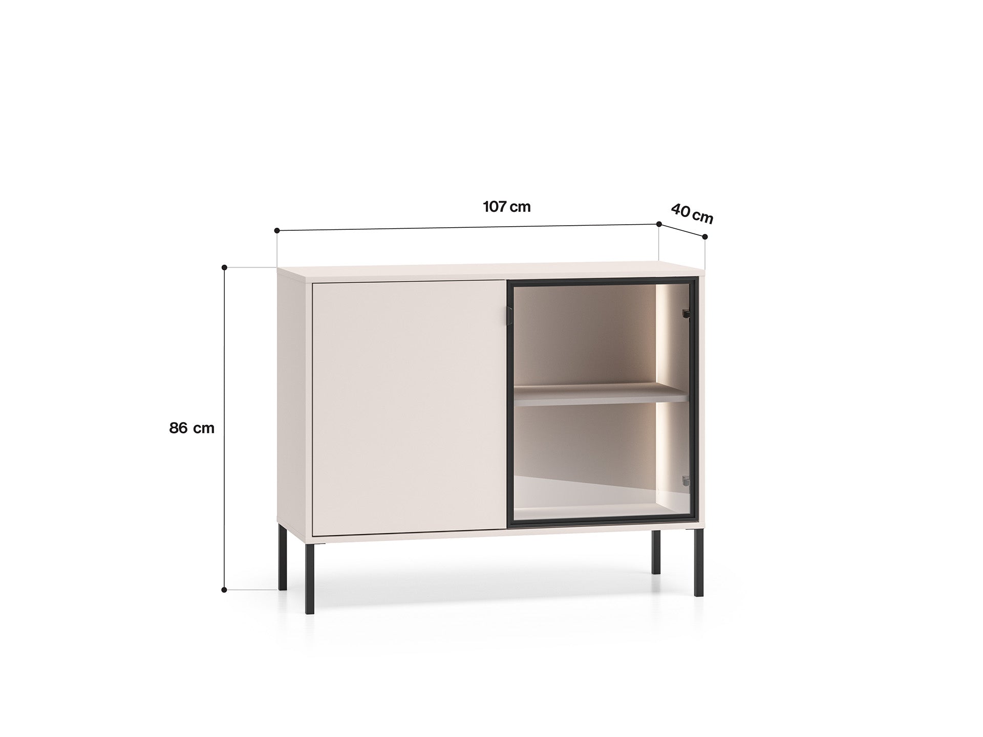 Alvera Compact skjenk