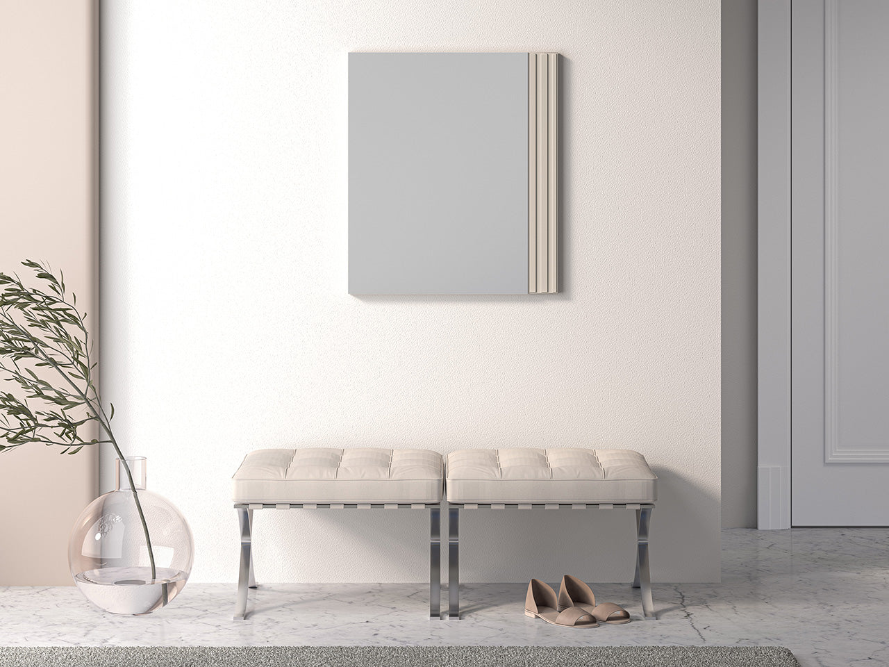 Sophia speil – 61 × 53 cm