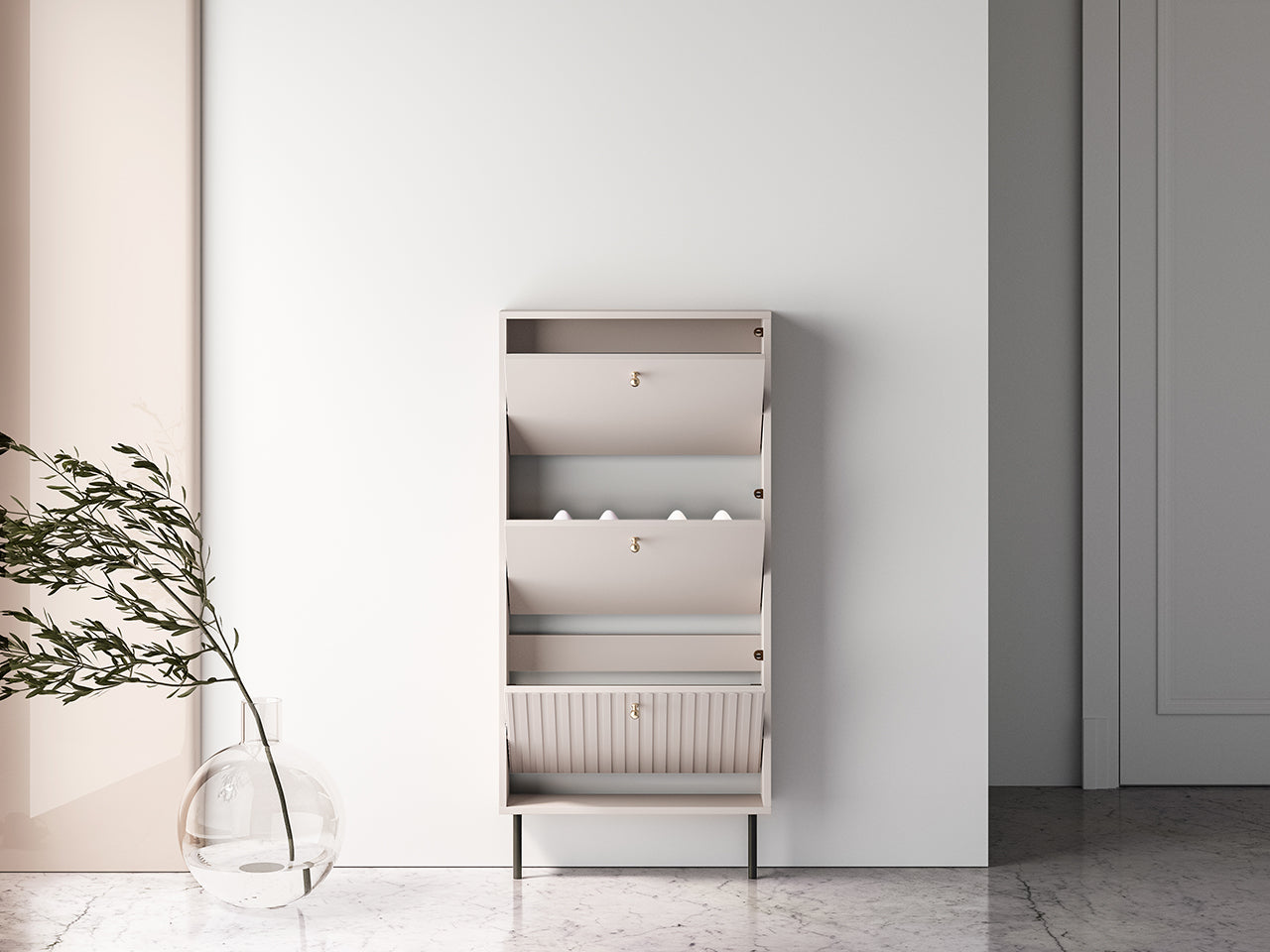 Sophia skoskap – Plassbesparende design