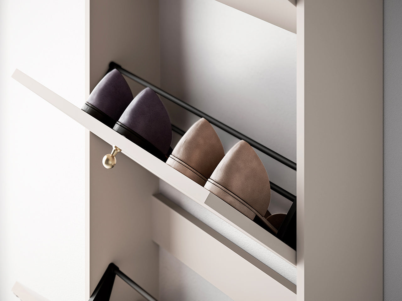 Sophia skoskap – Plassbesparende design