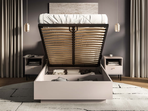 Sophia seng 120 cm med oppbevaring