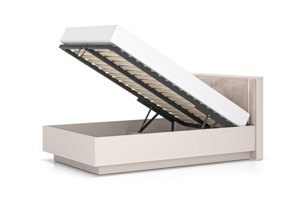 Sophia seng 120 cm med oppbevaring