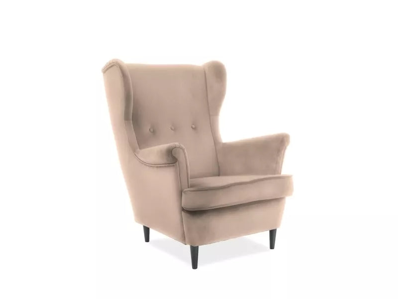 Lars lenestol beige