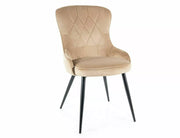 Lotus spisestol beige