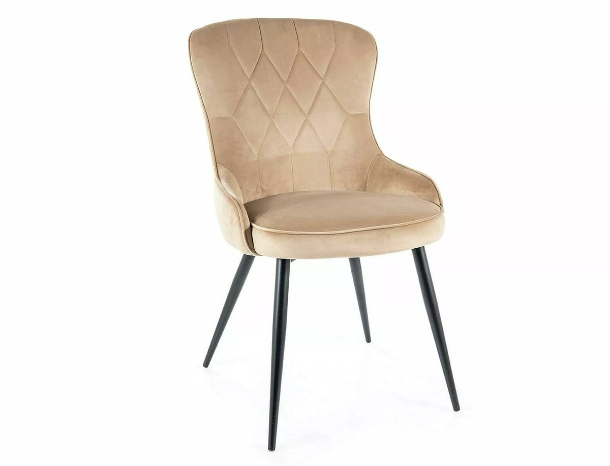 Lotus spisestol beige