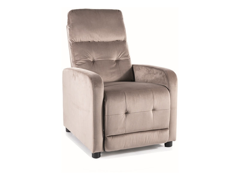 Otto lenestol mørk beige