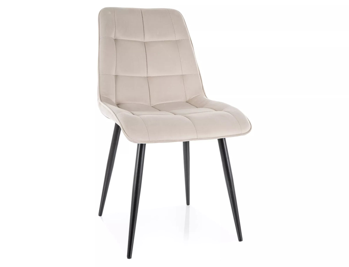 Sigrid spisestol lys beige