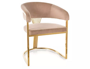 Beige fløyel