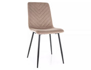 Dagny spisestol mørk beige