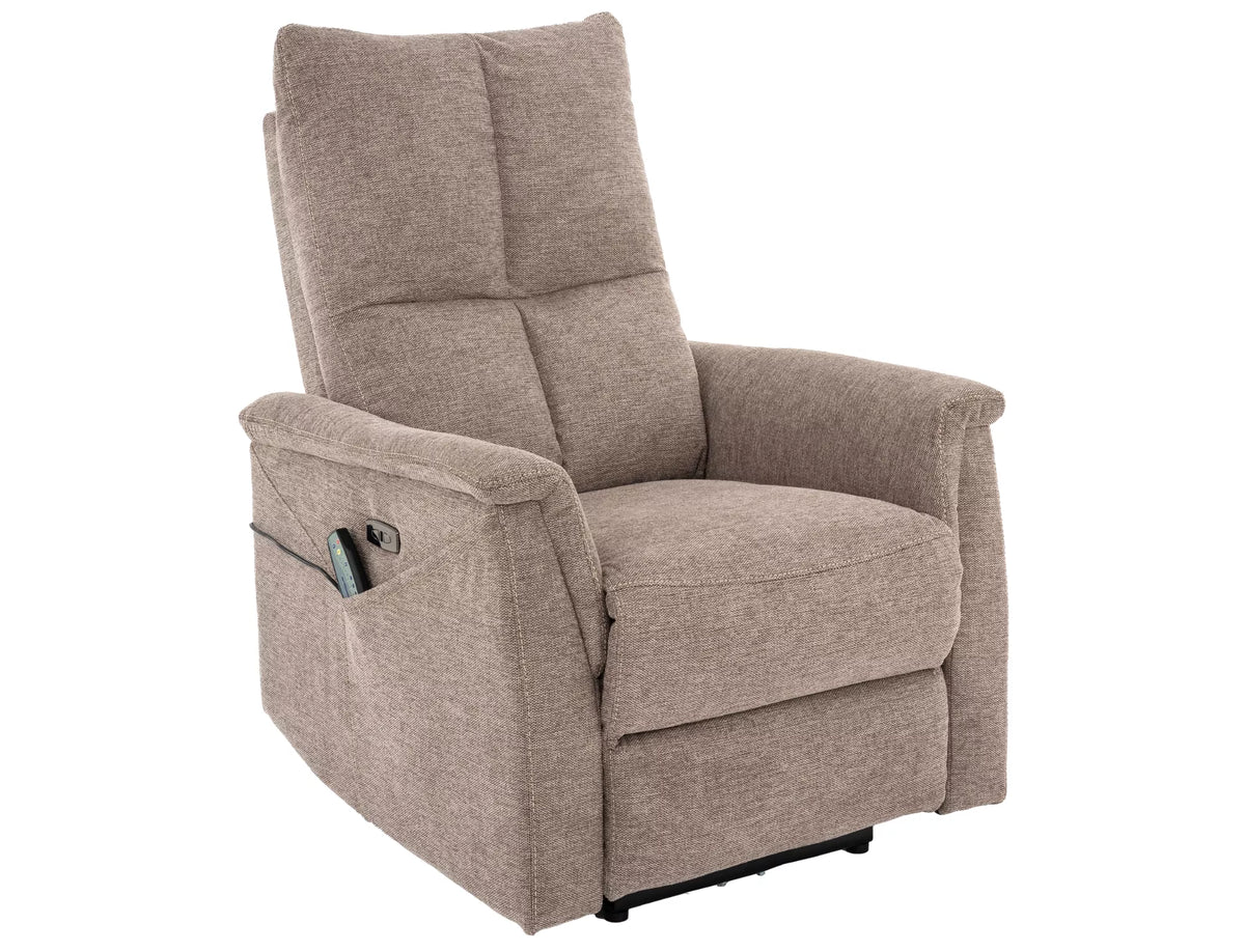 Njord Massasje lenestol beige
