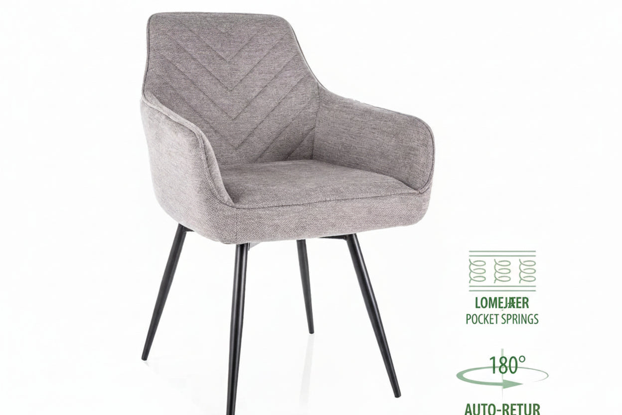 Forma Flow spisestol-180° roteringsfunksjon