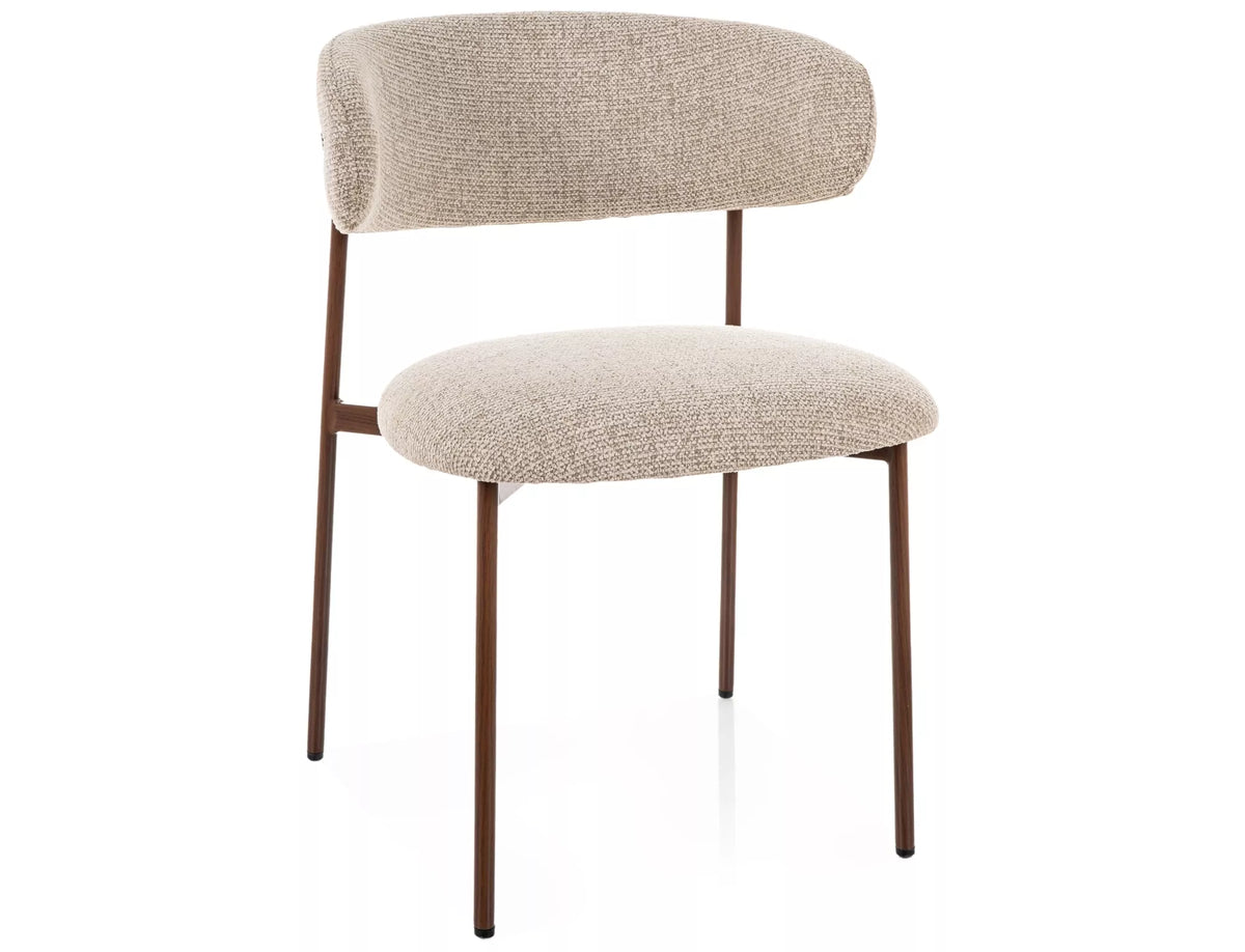 Eldar spisestol beige