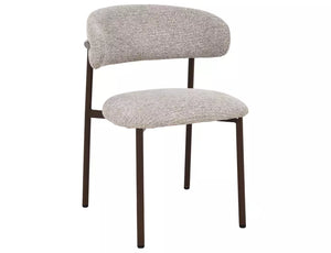 Beige - mørk valnøtt understell