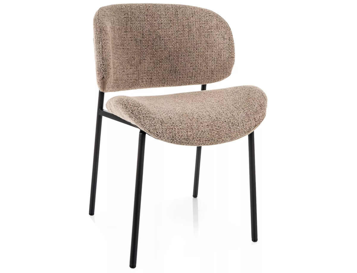 Kiso spisestol mørk beige