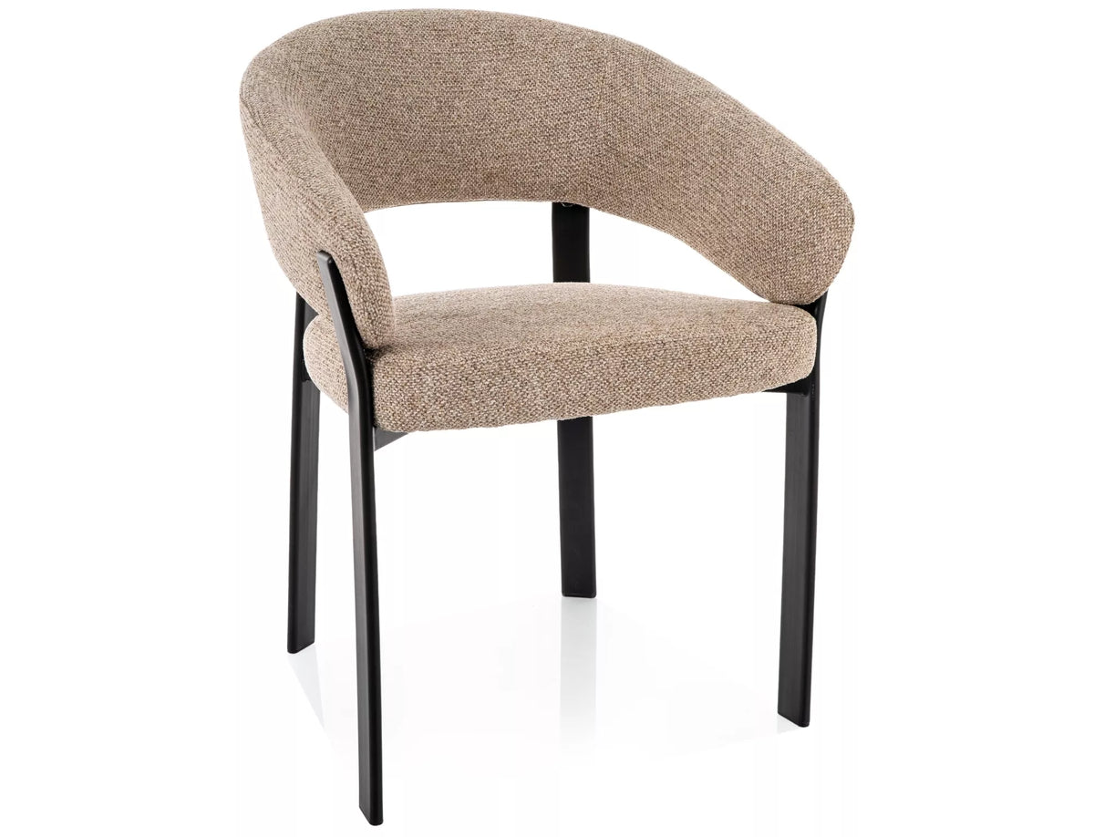 Nora spisestol beige