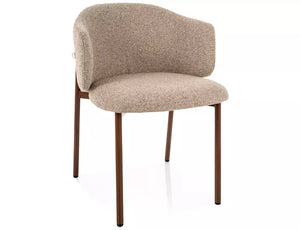 Beige - valnøtt understell