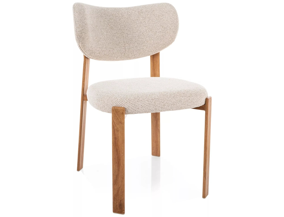 Rina spisestol lys beige