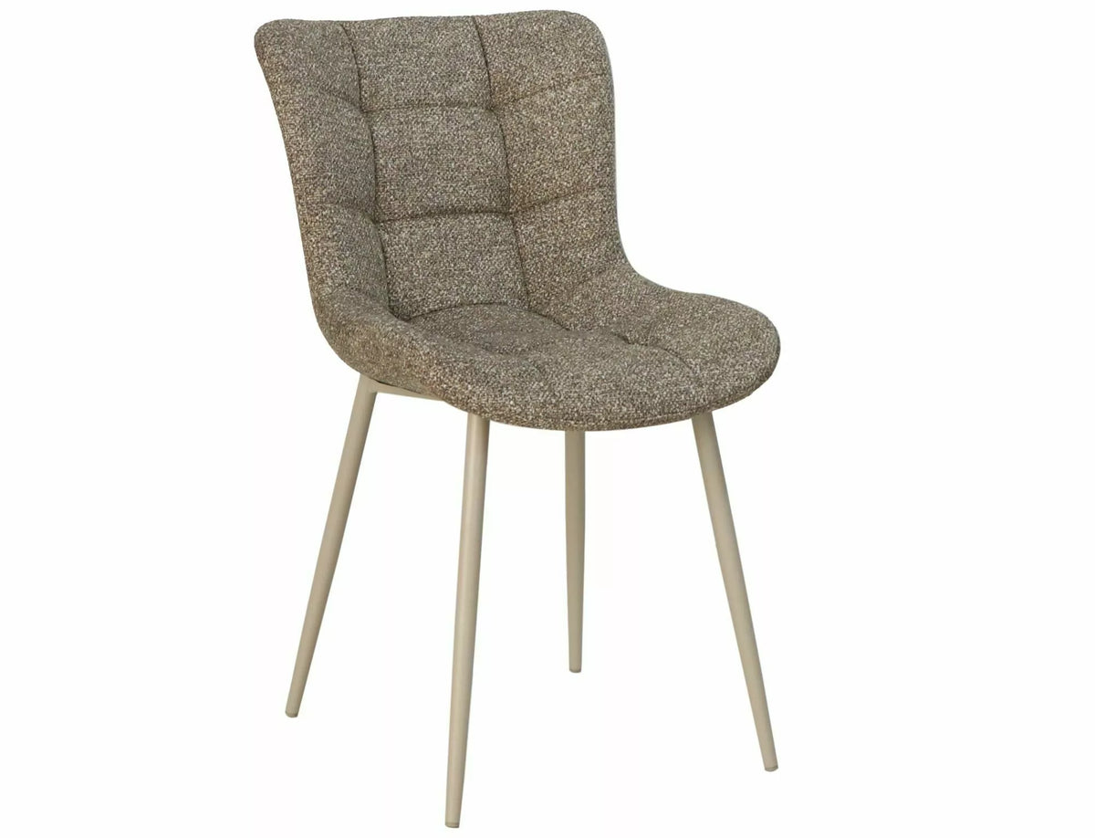 Julie spisestol mørk beige