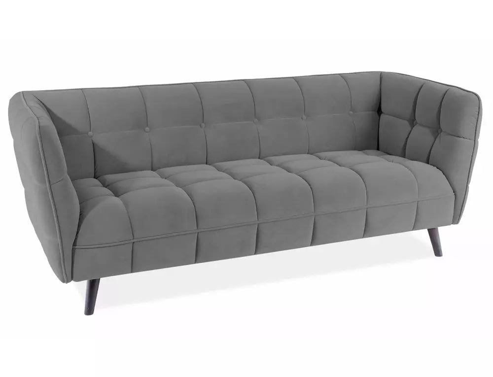 Nerio 3-seter Sofa – Fløyel