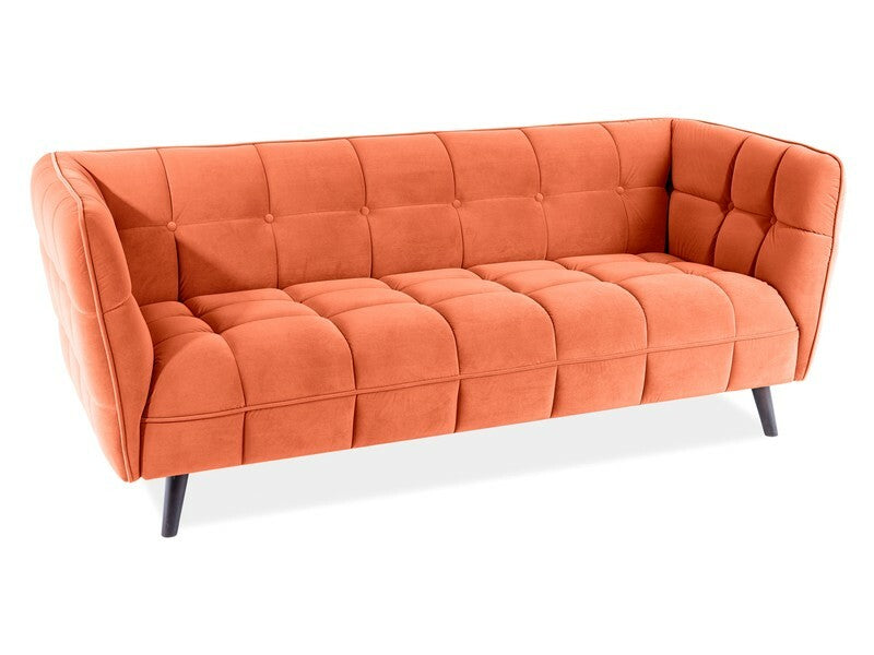 Nerio 3-seter Sofa – Fløyel