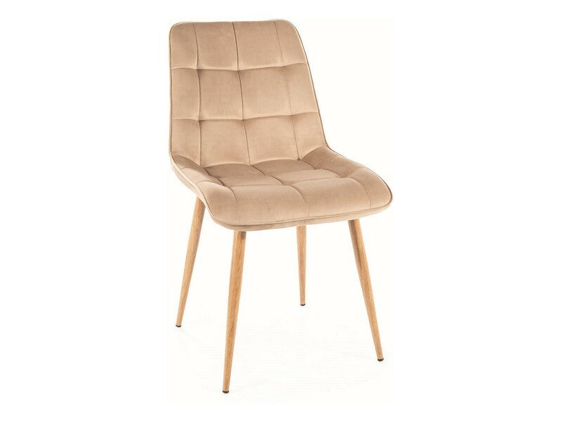 Sigrid spisestol beige