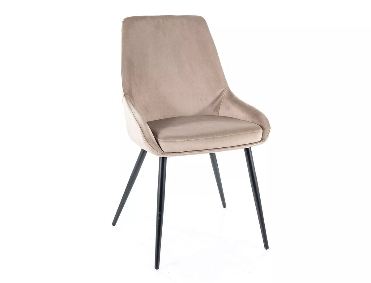 Kobo spisestol mørk beige