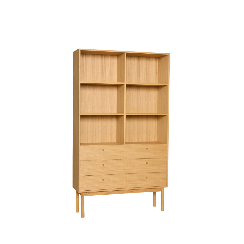 Les vitrineskap – natur eik