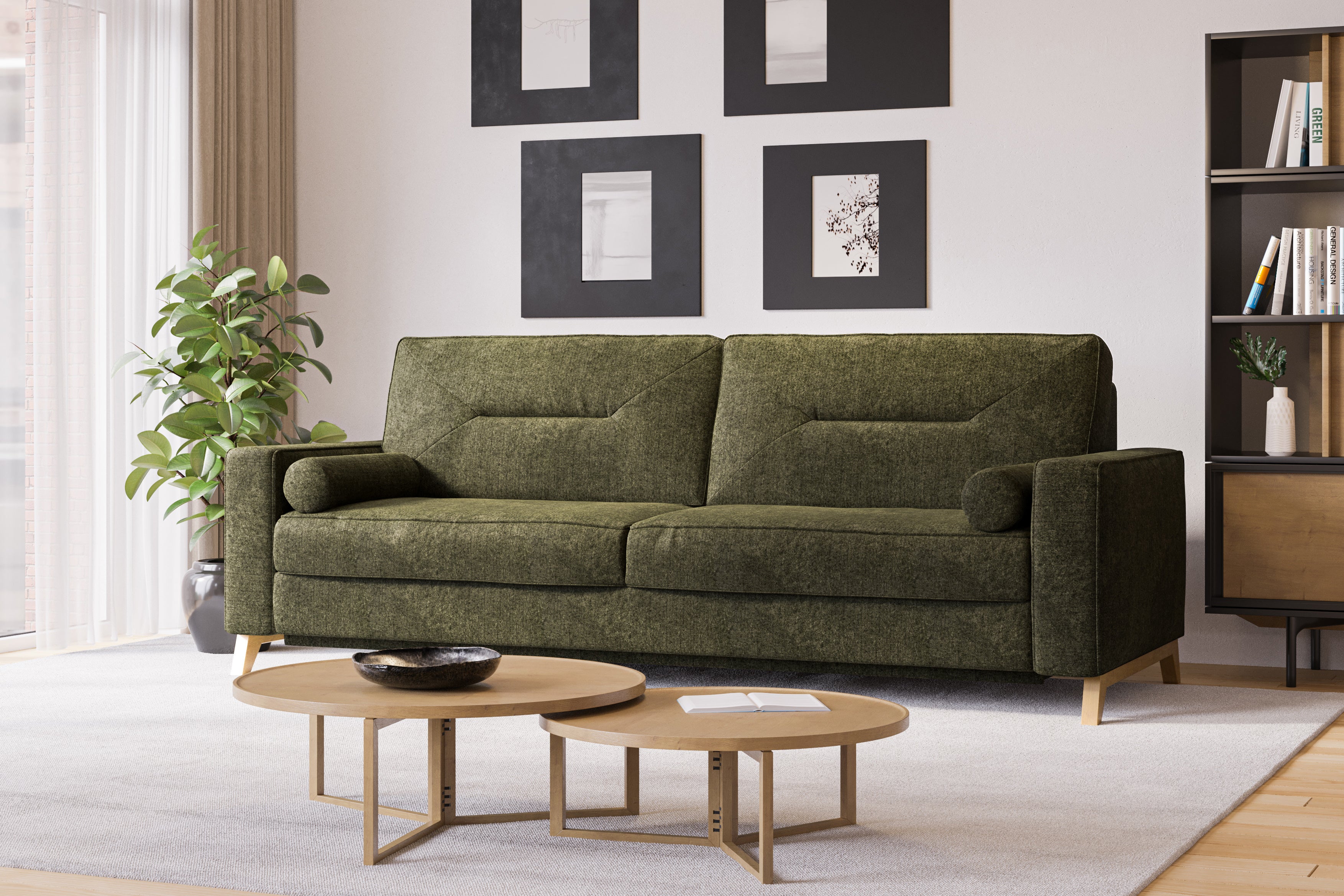 Tosca 3-seter sofa med sovefunksjon